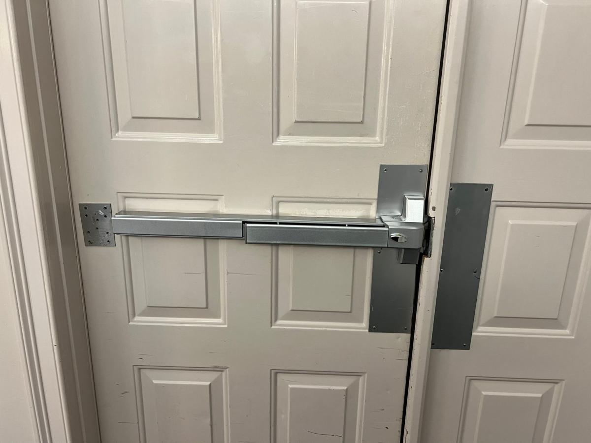 Bluefin garage door repair project